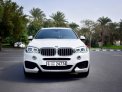 White BMW X6 M50i 2018 for rent in Dubai 5